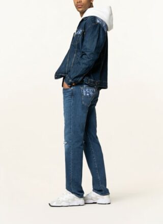 Levis Jeans 501 Straight Leg Jeans Herren, Blau