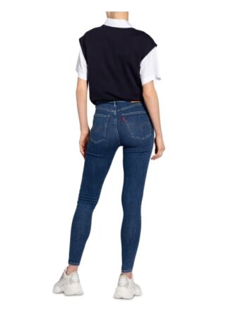 Levis Mile High Super Skinny Skinny Jeans Damen, Blau