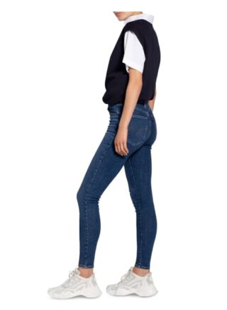 Levis Mile High Super Skinny Skinny Jeans Damen, Blau