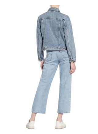 Levis Original Trucker All Mine Jeansjacke Damen, Blau