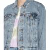 Levis Original Trucker All Mine Jeansjacke Damen, Blau
