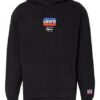 Levis Relaxed Hoodie Herren, Schwarz