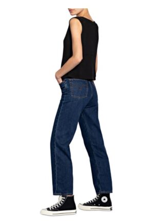 Levis Ribace Straight Straight Leg Jeans Damen, Blau