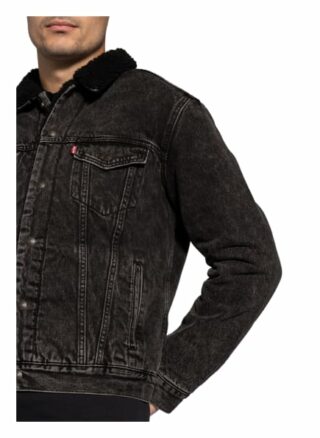 Levis Typ Iii Jeansjacke Herren, Schwarz