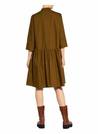 Li.Lu Emma Hemdblusenkleid Damen, Gelb