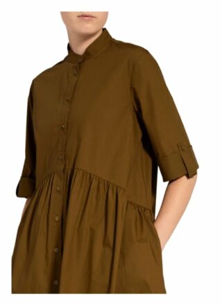 Li.Lu Emma Hemdblusenkleid Damen, Gelb