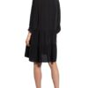 Li.Lu Hängerkleid Damen, Schwarz