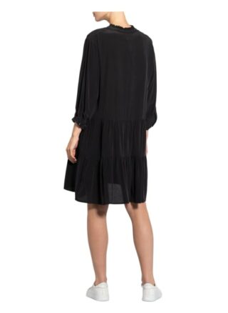 Li.Lu Hängerkleid Damen, Schwarz