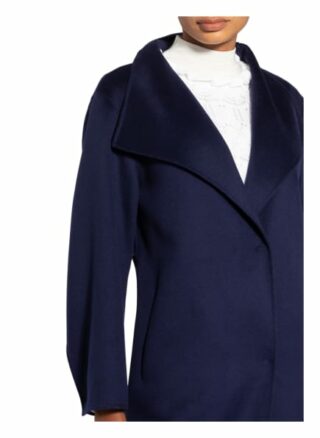 Li.Lu Kalea Wollmantel Damen, Blau
