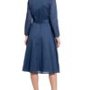Li.Lu Sofi Hemdblusenkleid Damen, Blau