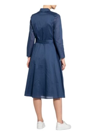 Li.Lu Sofi Hemdblusenkleid Damen, Blau