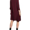 Li.Lu Taly Hängerkleid Damen, Rot