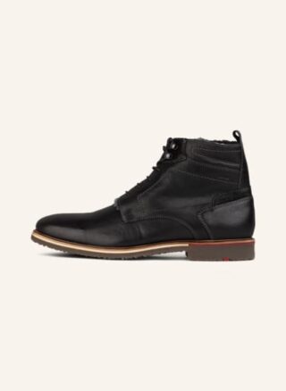 Lloyd Fargo Schnürboots Herren, Schwarz