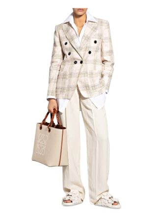 Loewe Anagram Large Shopper Damen, Weiß