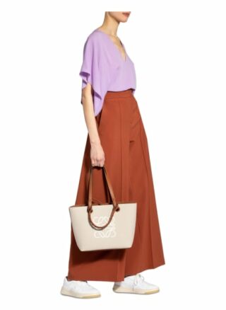 Loewe Anagram Small Shopper Damen, Weiß