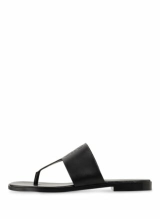 Loewe Anagram Zehentrenner Damen, Schwarz