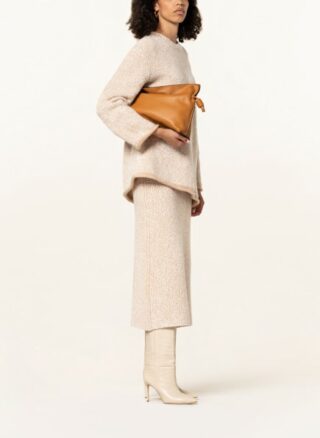 Loewe Flamenco Clutch Damen, Braun