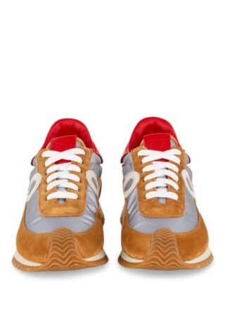 Loewe Flow Runner Plateau-Sneaker Damen, Braun