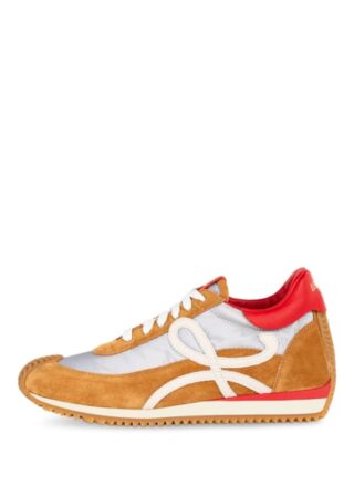 Loewe Flow Runner Plateau-Sneaker Damen, Braun