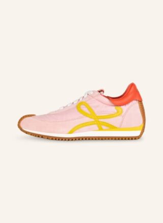 Loewe Flow Runner Plateau-Sneaker Damen, Pink