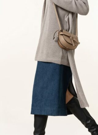 Loewe Gate Mini Umhängetasche Damen, Beige