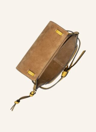 Loewe Gate Mini Umhängetasche Damen, Gelb