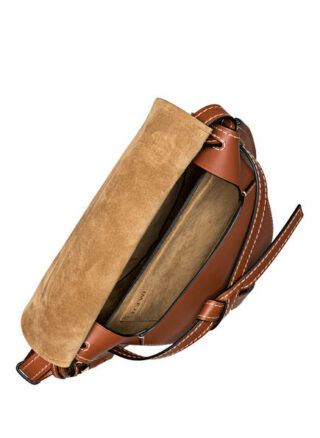 Loewe Gate Small Umhängetasche Damen, Braun