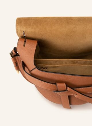 Loewe Gate Small Umhängetasche Damen, Braun