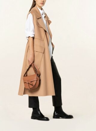 Loewe Gate Small Umhängetasche Damen, Braun