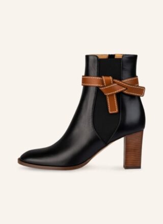 Loewe Gate Stiefeletten Damen, Schwarz