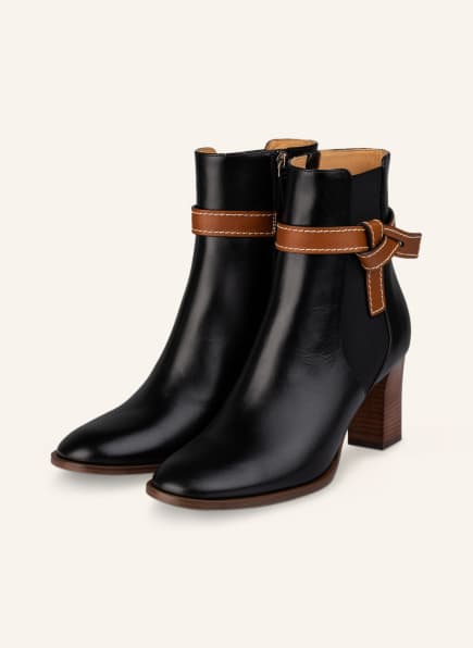 Loewe Gate Stiefeletten Damen, Schwarz Loewe Gate Stiefeletten Damen, Schwarz