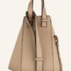 Loewe Hammock Small Schultertasche Damen, Beige