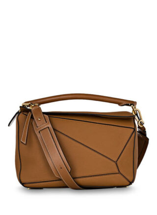 Loewe Puzzle Handtasche Damen, Beige