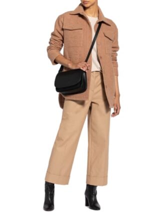 Longchamp Le Foulonné M Umhängetasche Damen, Schwarz