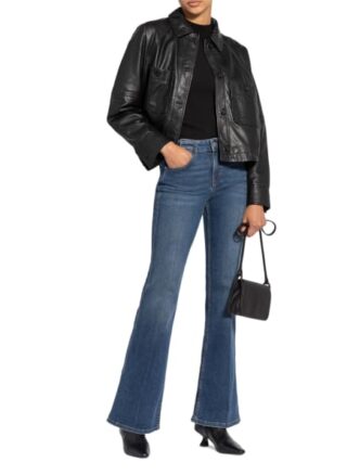 Longchamp Le Foulonné Umhängetasche Damen, Schwarz