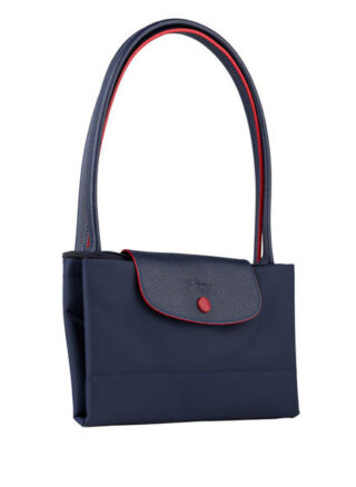 Longchamp Le Pliage Club L Shopper Damen, Blau