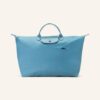 Longchamp Le Pliage Club L Shopper Damen, Blau