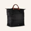 Longchamp Le Pliage Club Reisetasche Damen, Schwarz
