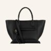 Longchamp Mailbox M Handtasche Damen, Schwarz