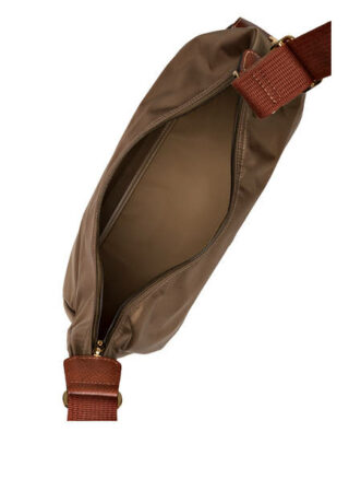 Longchamp Pliage Hobo-Bag Damen, Grün