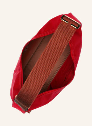 Longchamp Pliage Hobo-Bag Damen, Rot