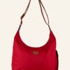 Longchamp Pliage Hobo-Bag Damen, Rot