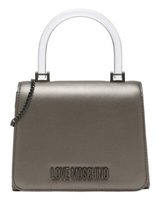 Love Moschino Clutch Damen, Silber