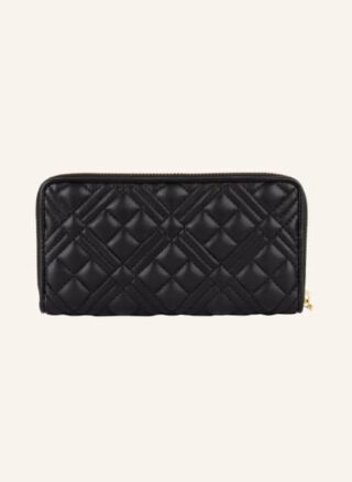 Love Moschino Geldbörse Damen, Schwarz