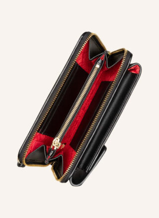 Love Moschino Geldbörse Damen, Schwarz