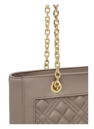 Love Moschino Handtasche Damen, Grau