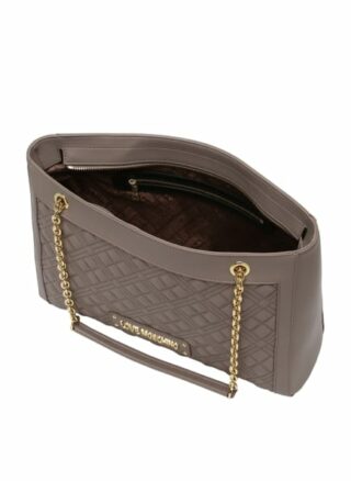 Love Moschino Handtasche Damen, Grau