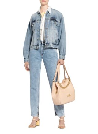 Love Moschino Schultertasche Damen, Weiß