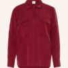 Lovjoi Fasalt Bluse Damen, Rot