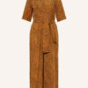 Lovjoi Staine Jumpsuit Damen, Braun